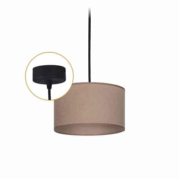 Závěsná Stropní Lampa Lustr Stínidlo Moderní Béžová Soft Led 20 cm E27