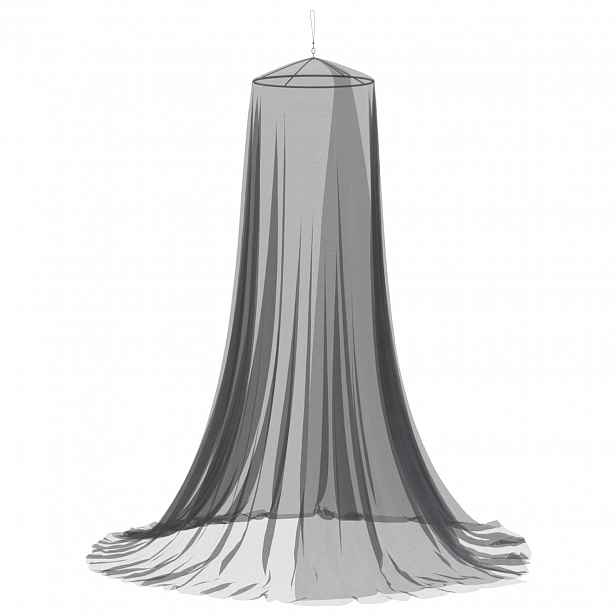 vidaXL Moskytiéra na postel 156 mesh Černá ⌀56 x 220 cm Polyester