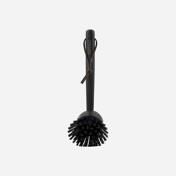 Kartáč na nádobí délka 22 cm Meraki BRUSH - černý