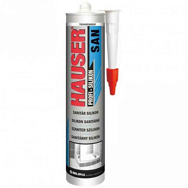 Sanitární silikon Hauser San 260 ml transparentní