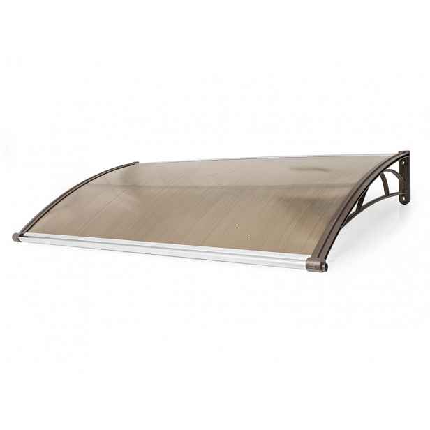 Vchodová stříška VALTELLINA 150 x 82 cm hnědá / bronz GU7315181