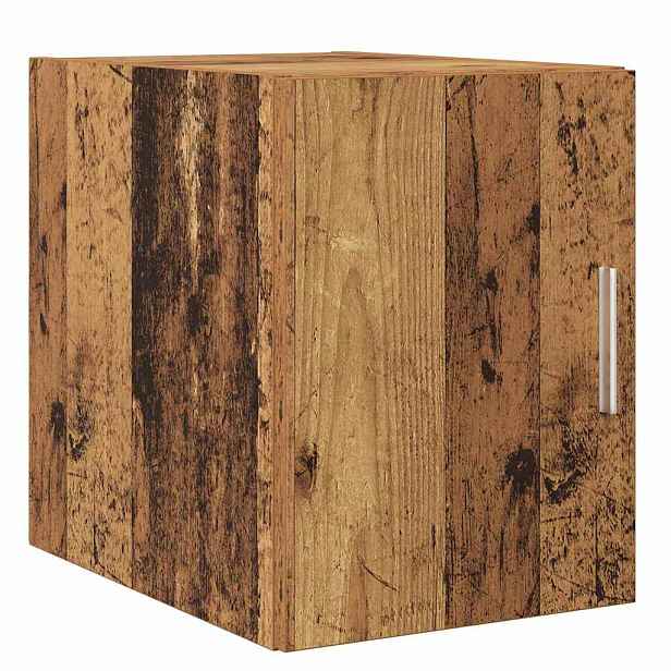 vidaXL Nástěnná skříň Staré dřevo 30 x 42,5 x 39,5 cm Kompozitní dřevo