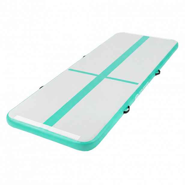 ECD-Germany NAFUKOVACÍ gymnastická podložka Airtrack 300x100x10 cm mintově zelená
