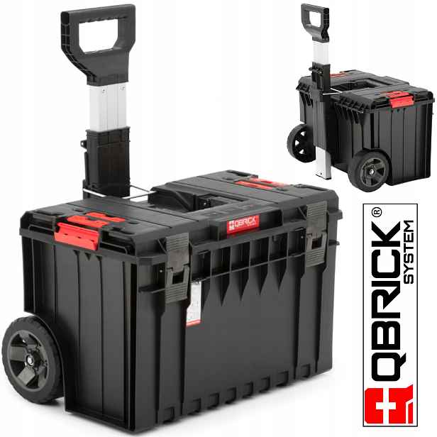 Qbrick Organizér na nářadí, Kufr, Bedna na kolečkách Cart One