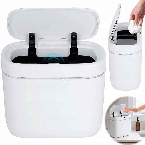 Automatický Odpadkový Koš Bezdotykový Senzor 7 L Do Koupelny, Ložnice