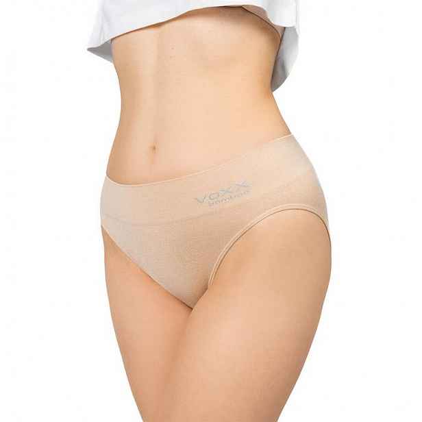 Kalhotky VoXX vyšší dámské BAMBOO SEAMLESS béžová vel. M/L