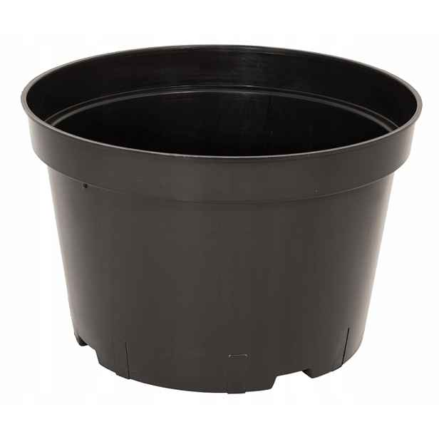 Květináč školkařský kulatý 41 × 27 cm 25 L – nízký – 10 Ks