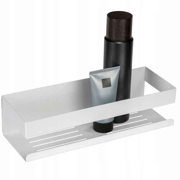 Nástěnná Police Nerezová Ocel 10,5 X 8 X 30 CM Do Koupelny Turboloc