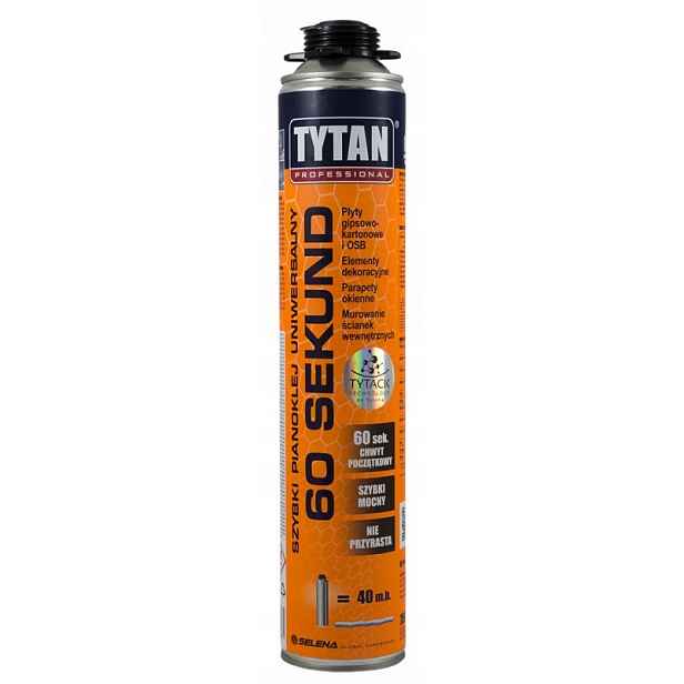 Titan 60 Sekund Piano Univerzální Lepidlo Rychlé 750 ml Pěna