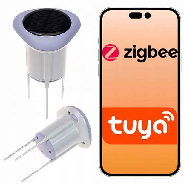 Snímač vlhkosti půdy a Ec Smart Zigbee Tuya IP66