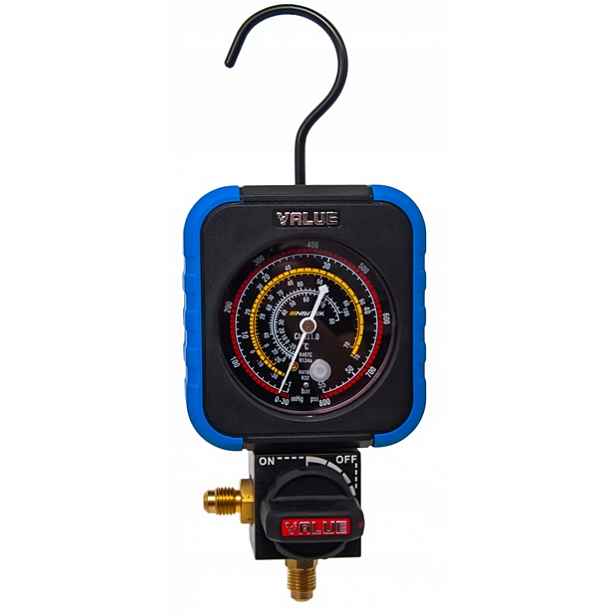 Jednotlivý vysokotlaký manometr Value Navtek VRM1-B-0803