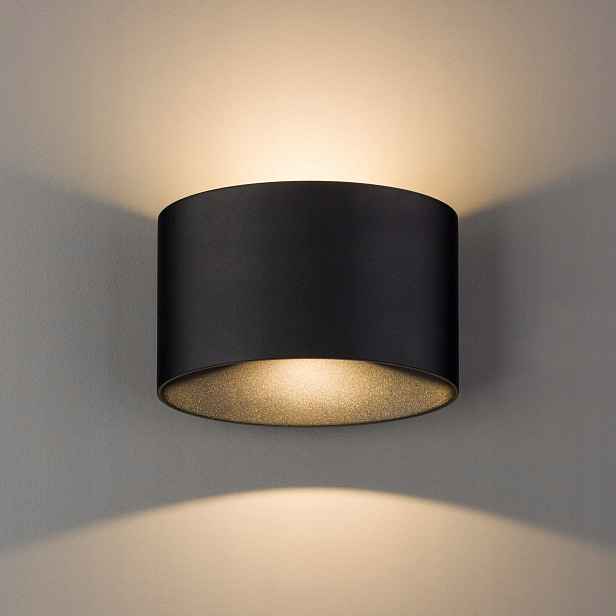 Nowodvorski Ellipses Nástěnné Led svítidlo 5W 3000K IP54 Černé