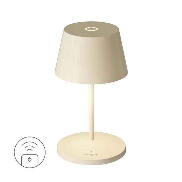 Villeroy & Boch Nabíjecí LED lampa do exteriéru / interiéru Seoul, 20 cm, ivory ceramic 97082
