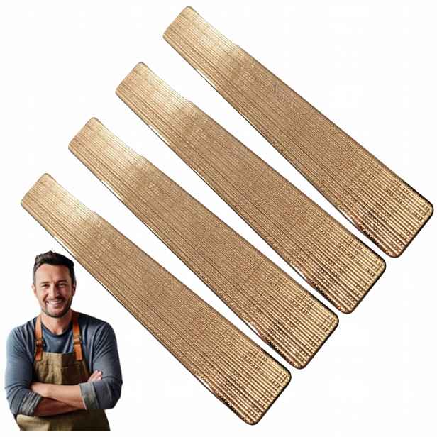 Nábytková Úchytka do skříňky Zásuvky Nao 190 mm Zlatý Lesk 4ks
