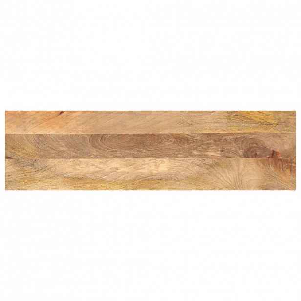 vidaXL Stolní deska 100 x 30 x 2,5 cm obdélníková mangovníkové dřevo