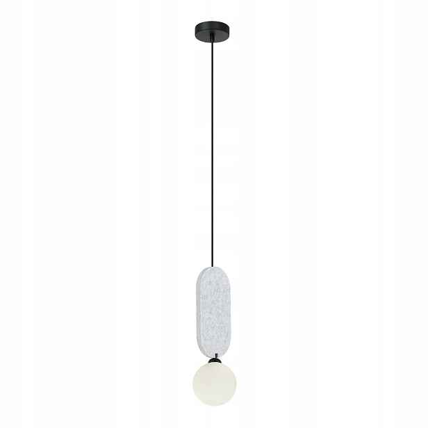 Závěsná lampa Šedá Lorenzo 1xG9 Regulace výšky Italux