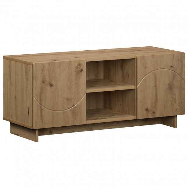 vidaXL Televizní stojan 90 x 34.5 x 40 cm Dub artisan Kompozitní dřevo