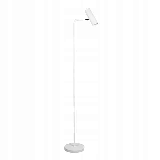Stojací lampa minimalistická bílá Trio