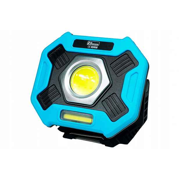 Akumulátorová halogenová lampa Halogen Bílá 20W Led 2200 LM Cob-led dioda