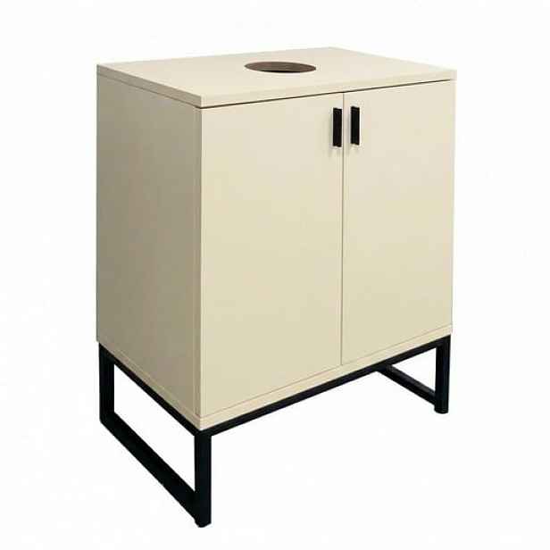 Ceramia Easy skříňka pod umyvadlo bez umyvadla 60x73x36 cm jasmín mat EASYUMDJ