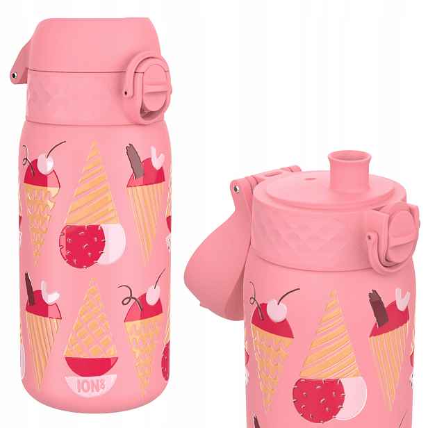 Termos Dítě Dívka Školka Růžová Zmrzlina ION8 0,32 L 320 ml