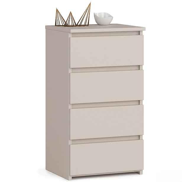 Ak furniture Komoda CL4 40 cm kašmír
