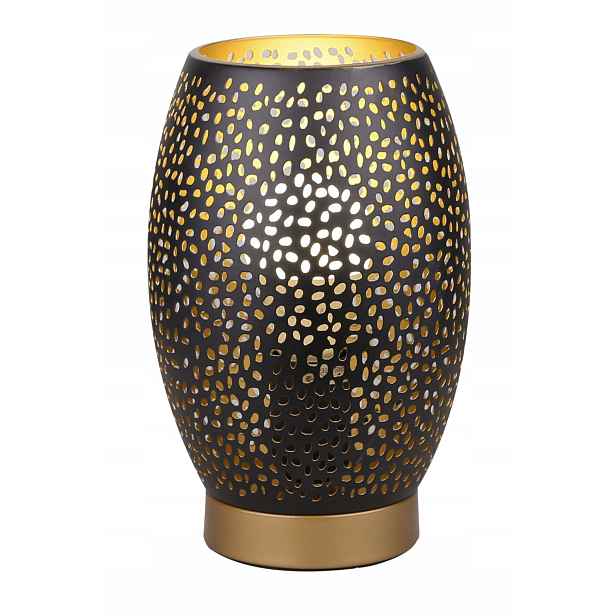 Stolní lampa Venus e27 kov zlatá/černá Candellux