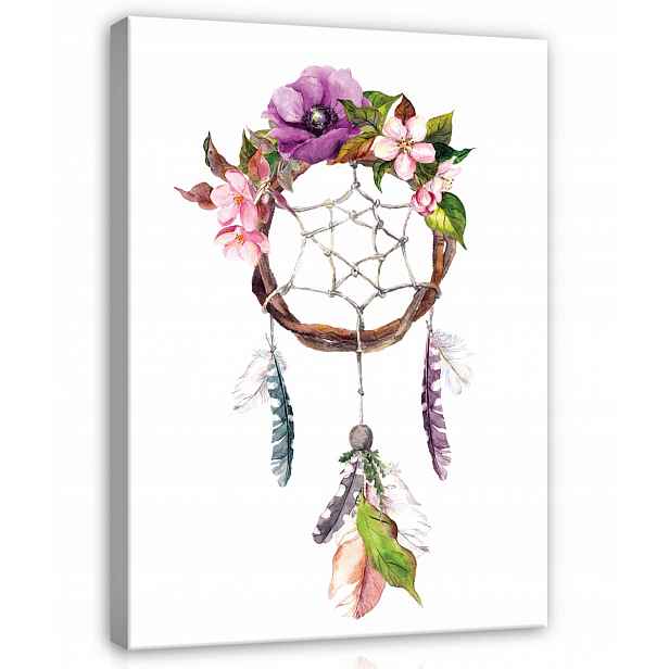 Obraz Na Plátně Plátno 75x100 Lapač Snů Talisman Amulet Etno Folk