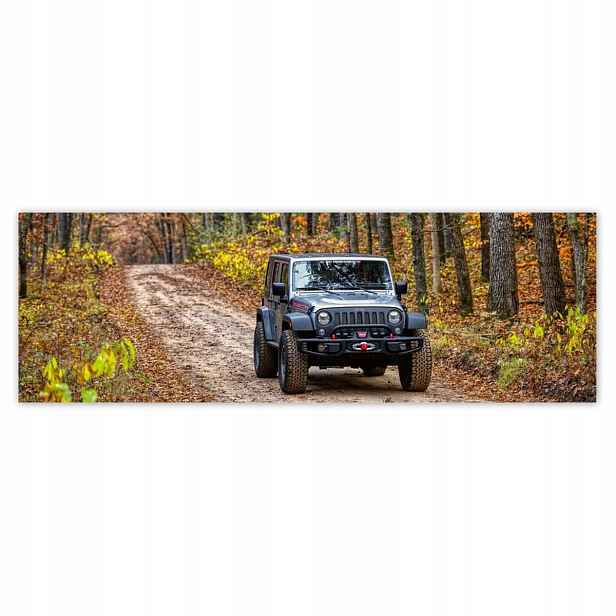 Plakáty 200x66 Jeep Wrangler v lese