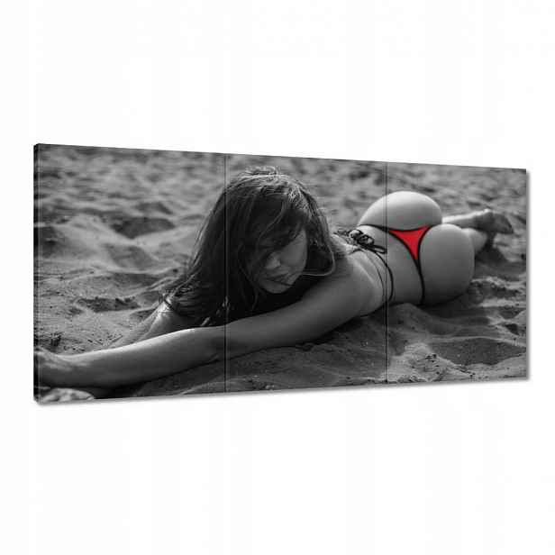 Obrazy 180x90 Červené plavky