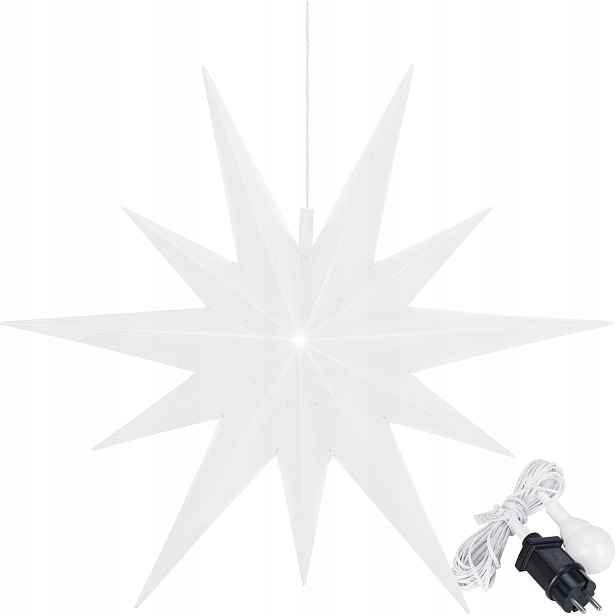 Ovilum Bílá Led hvězda 2D, 100 cm
