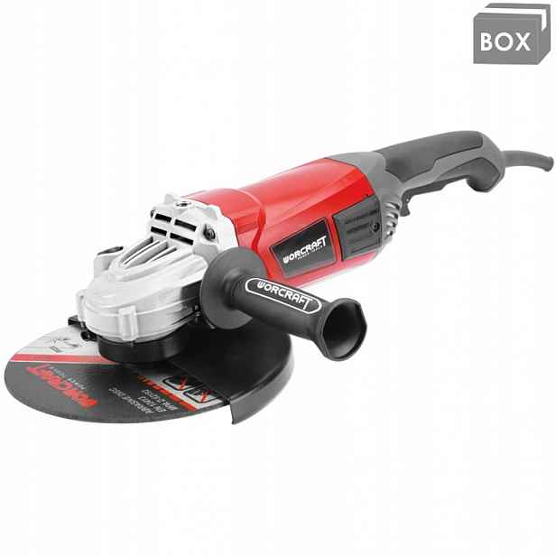 Úhlová bruska Worcraft AG24-230H, 2400 W, 230 mm