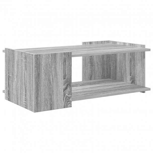 vidaXL Konferenční stolek Šedá sonoma 90 x 50 x 33 cm Kompozitní dřevo