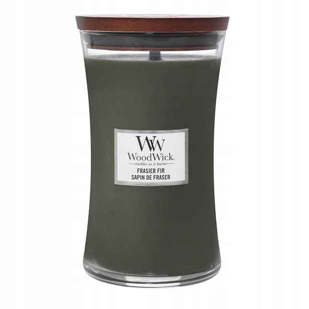 WoodWick Frasier Fir Velká vonná svíčka