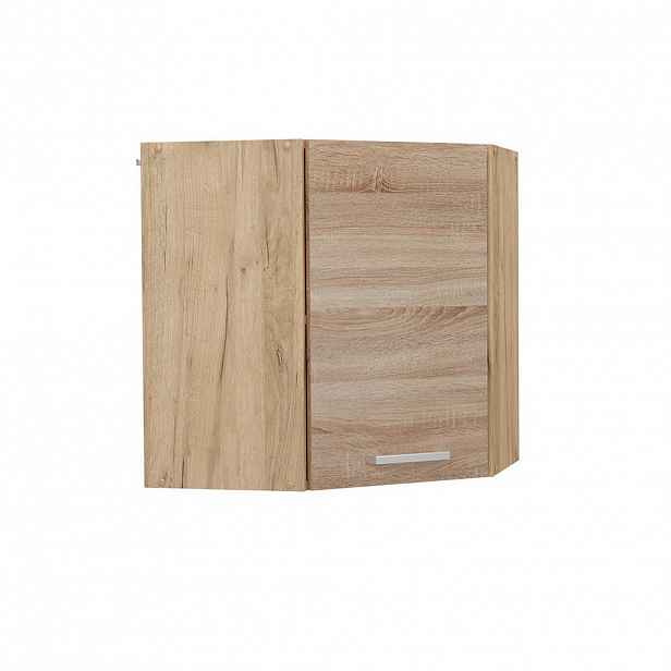 Vicco ROHOVÝ VĚŠÁK NA STĚNU R-Line Sonoma 57 cm
