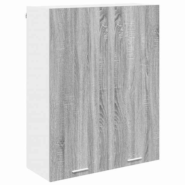 vidaXL Závěsná skříňka Šedá Sonoma 80 x 31 x 100 cm Kompozitní dřevo