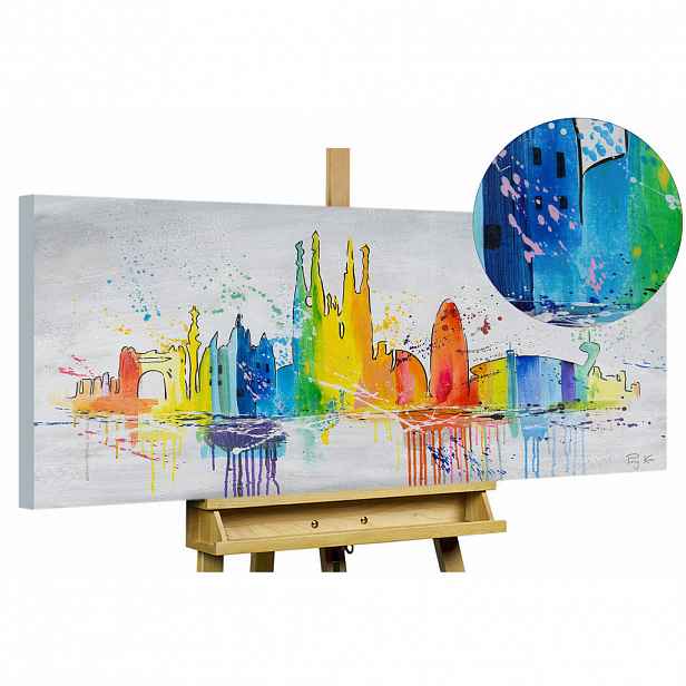 KUNSTLOFT OLEJOMALBA 120/60 cm, Moře a pláž
