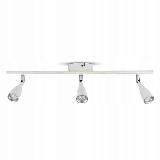 Led nástěnná stropní lampa Spot Tuba s trojitým svítidlem 13.5W 1000lm 3000K