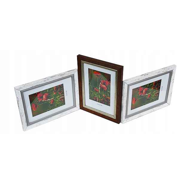 Galerie multirama Flash fotografie 15x21 cm Trojitá úroveň/vertikální/úroveň Bi/br/bi