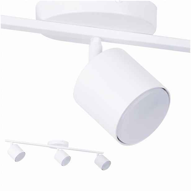 Lampa reflektorová Mila bílá, moderní, 3x spot do obývacího pokoje Sigma Lighting