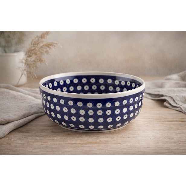 Miska 600 ml Magnolie malá GU-833 Bolesławiec Dekor 42