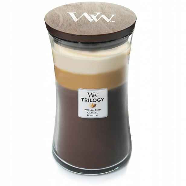 Woodwick Cafe Sweets Ww Trilogy Velká svíčka