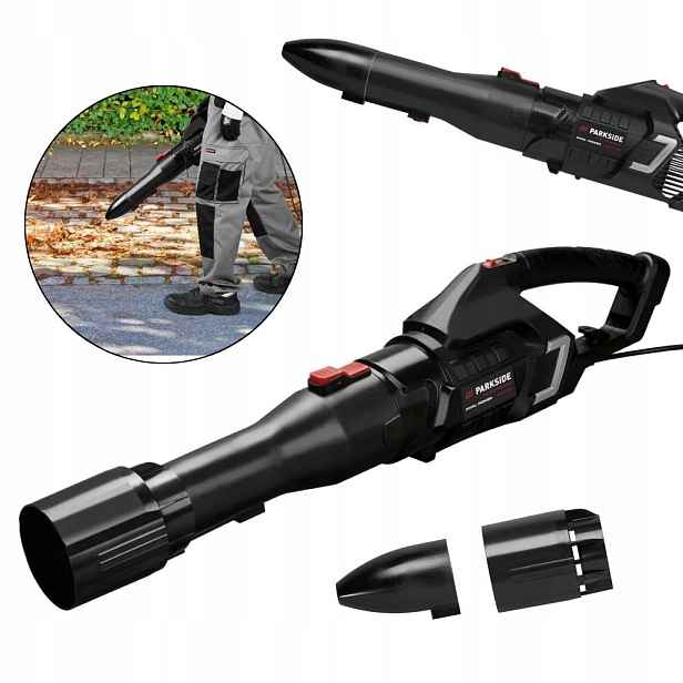 Elektrický Foukač Listí Parkside Ppelb A1 1650 W 2X Tryska