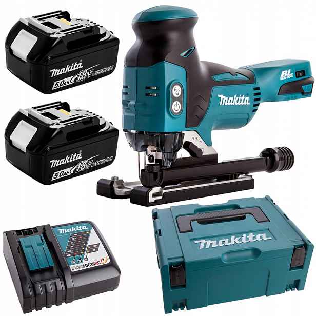 Přímočará pila Makita DJV181RTJ Lxt 18V 2x5Ah typ B 6-rychlostní kufr