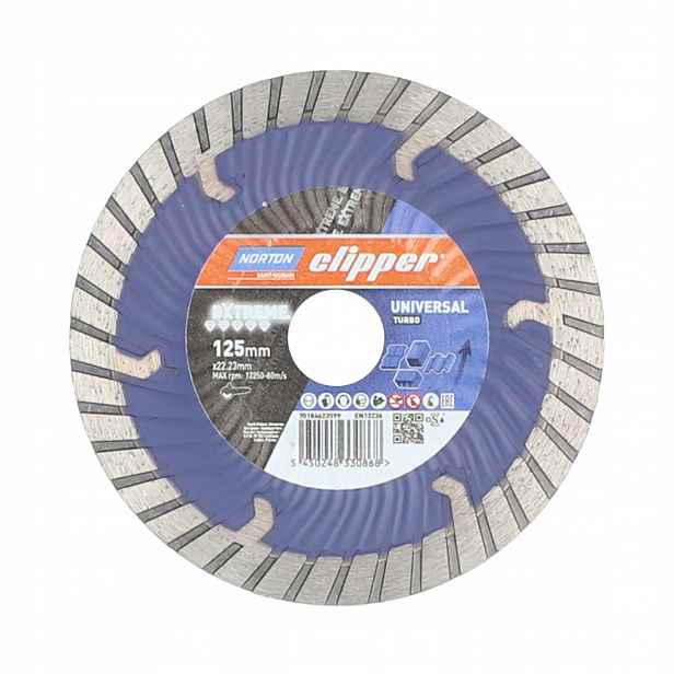 Řezný Kotouč Extreme Universal Turbo Norton 125MM*22,23
