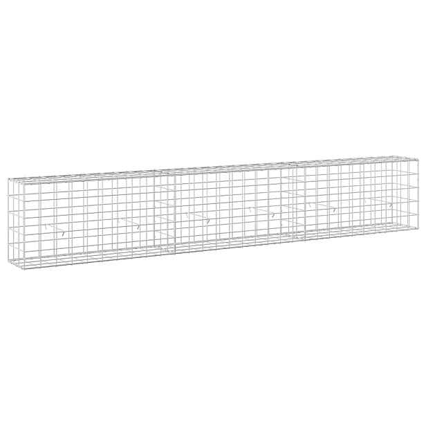 vidaXL Gabion s drátem 3,5 mm a síťkou 10x10 cm 300x30x50 cm