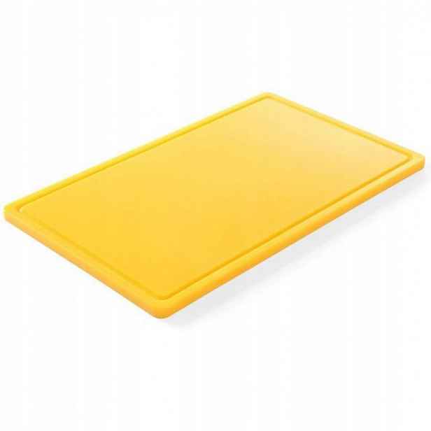 Krájecí prkénko Haccp pro drůbež Gn 1/1 žluté Hendi 826058
