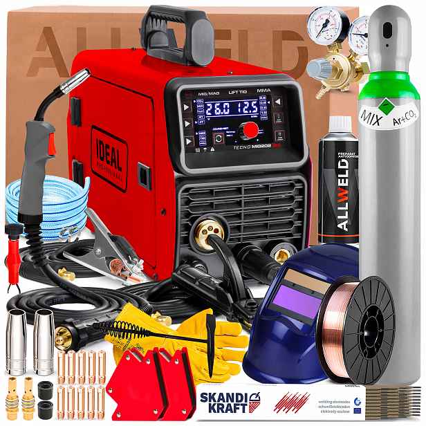Poloautomatický Ideal Tecno Mig 202 Tig Lift 230V 200A Synergie Lutosvařování