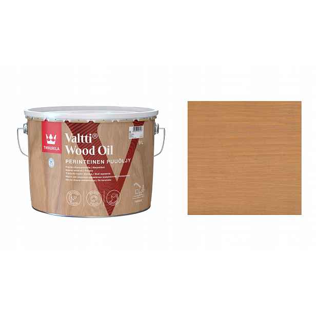 Tikkurila Valtti Wood Oil 9L 5063 Sora Ochranný Rozpouštědlový Olej