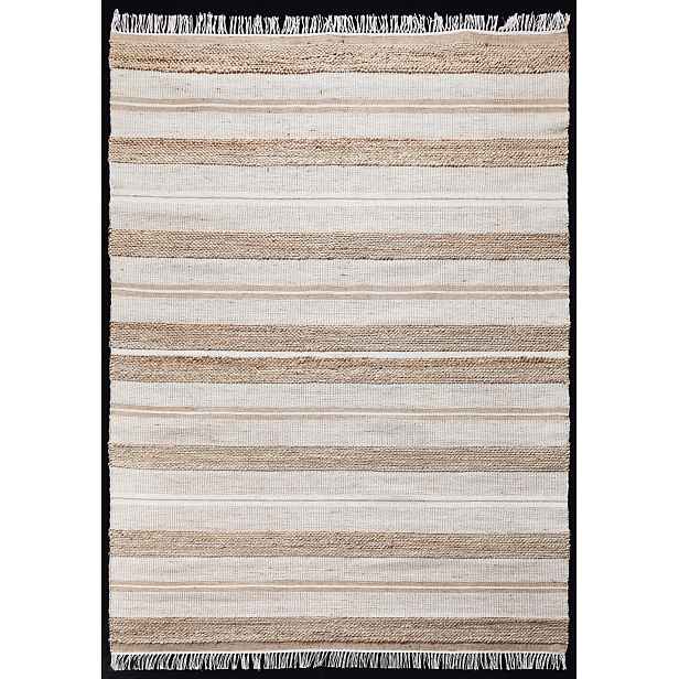 Ručně vázaný kusový koberec Praha HL 80 Natural Silver, 120x170, béžová, chodba / předsíň, Diamond Carpets India